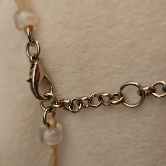 VTG UNICA 1980s Beach Fisherman Beaded Cha Cha Braided Rope Chain Necklace - Picture 9 of 9